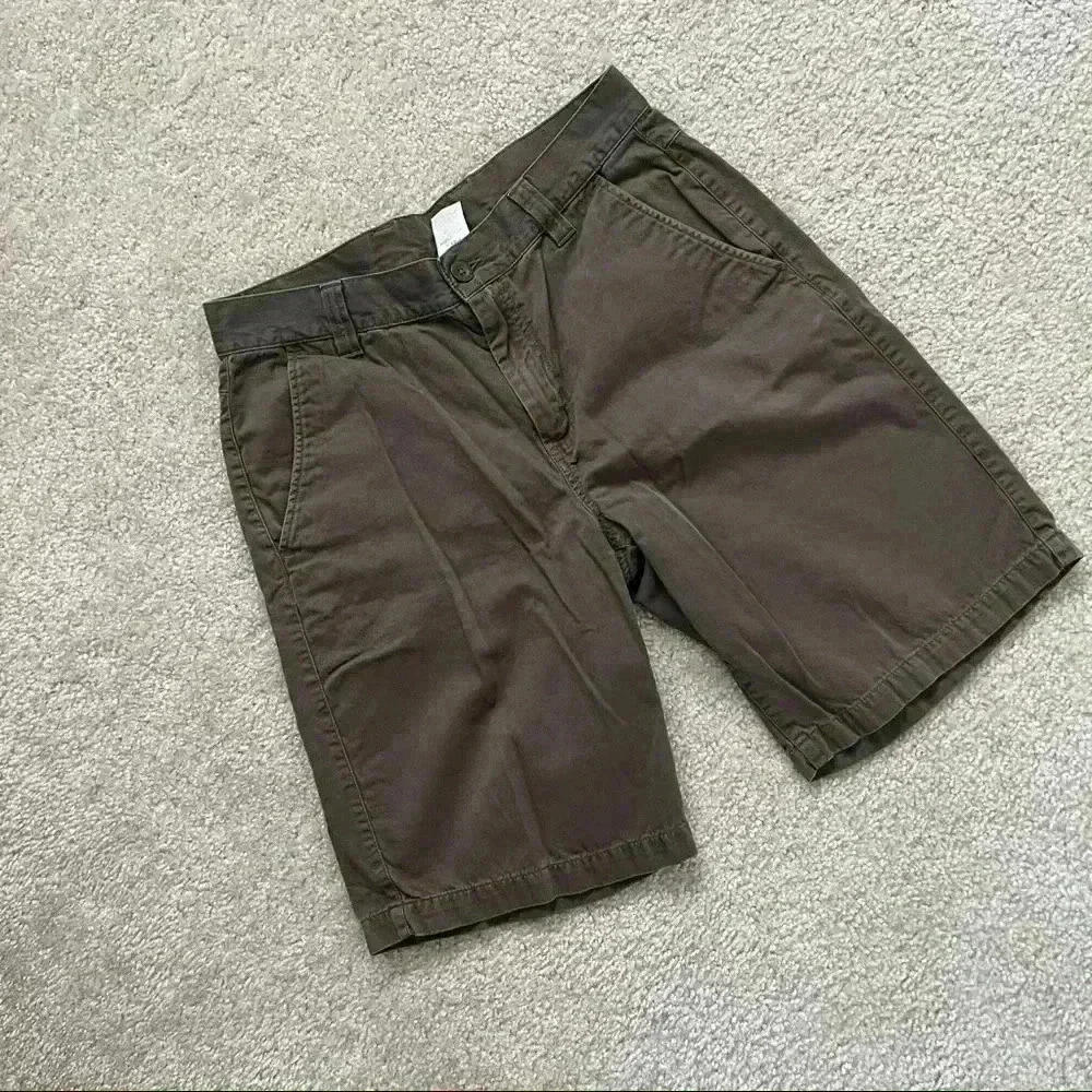 The North Face Men’s Shorts Olive Green Men’s Size 34 Long style#AU8W Outdoor